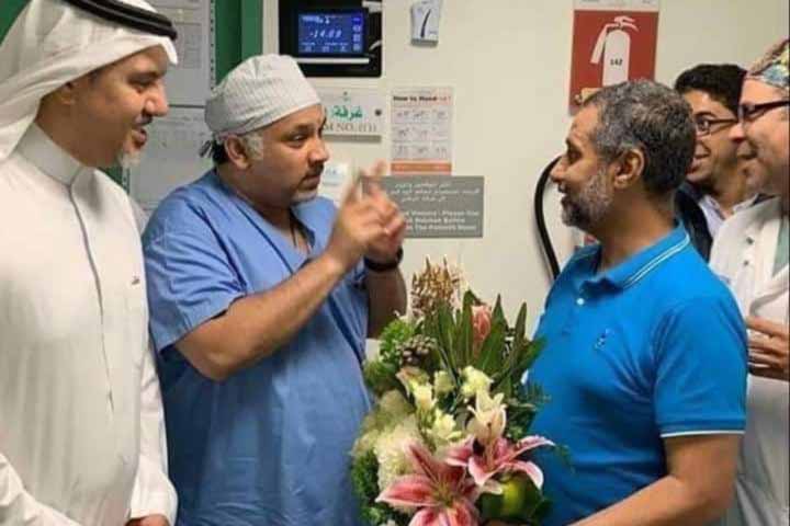 first corona patient cured in Saudi Arabia
