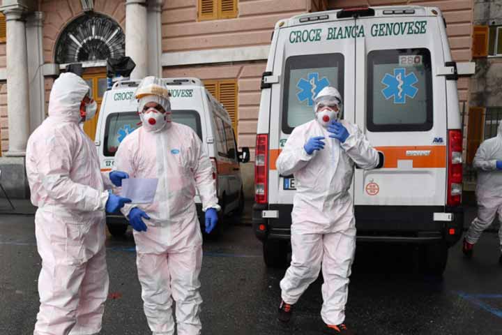 Italy reports 368 coronavirus deaths in 24 hours