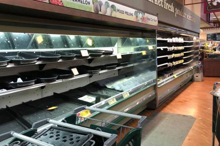 SUPERMARKET THROWS OUT $35,000 OF FOOD AFTER CUSTOMER COUGHS ON IT