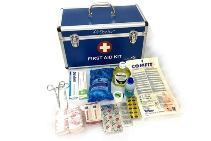 With 'First Aid Box', any accident can be dealt with very quickly and easily