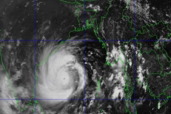 Ampan has become a super cyclone