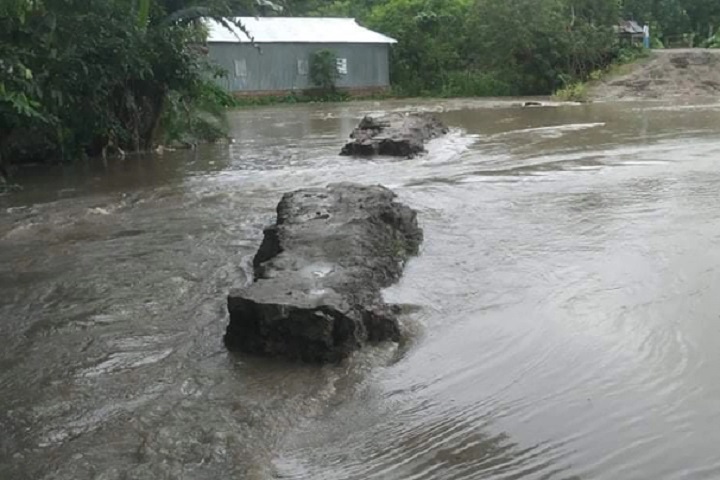 20 villages drowned Barguna Ampan
