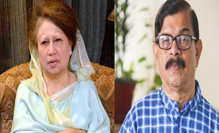 Manna met Khaleda Zia