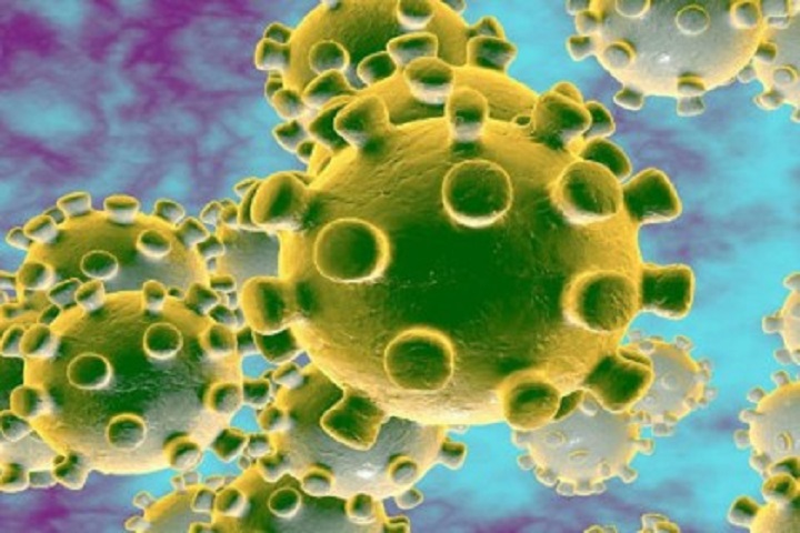 Infected with coronavirus