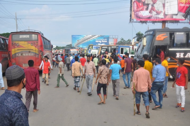 Police filed case clash Sylhet workers