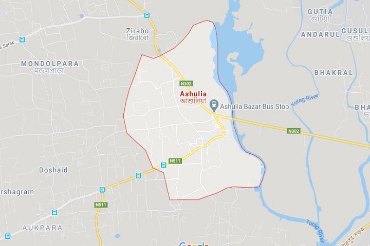 A motorcyclist was also killed in a bus crash in Ashulia