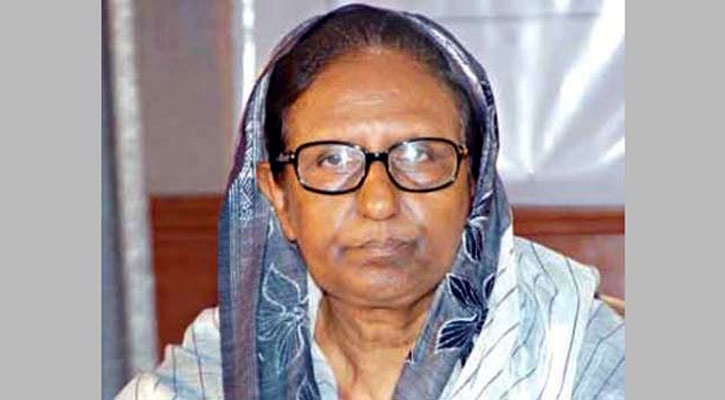 Former Home Minister Sahara Khatun admitted to hospital