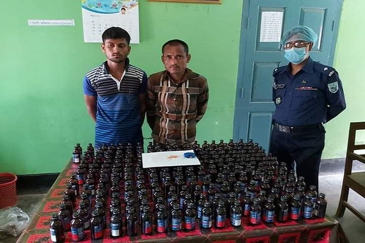 Two youths including Phensidyl and Yaba arrested Birampur