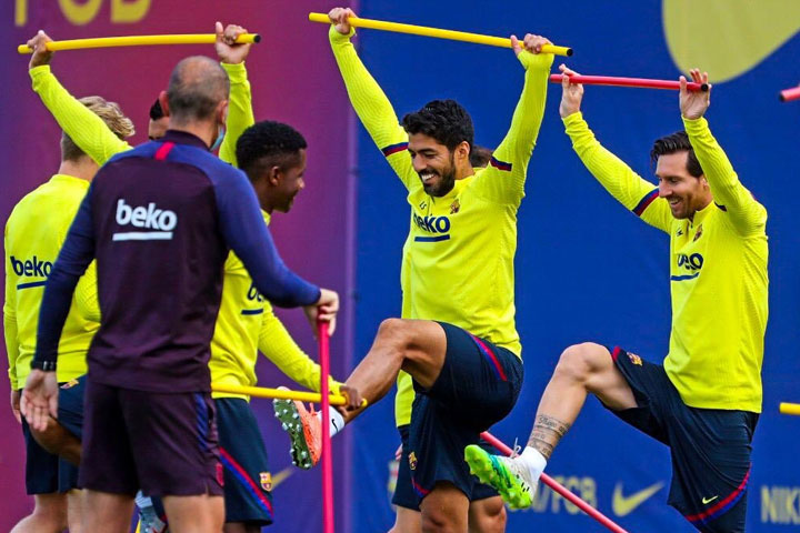 Barcelona is returning with full strength
