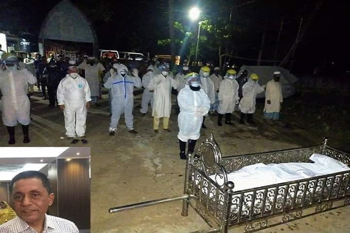 Mother dies after burial of corona-infected son