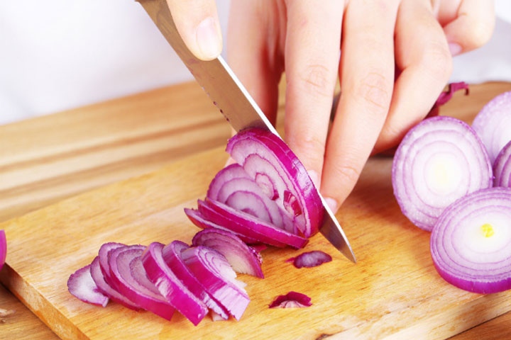 Onions cutting advice