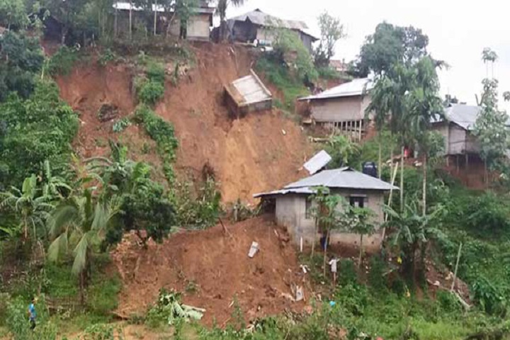 The meteorological office has warned of landslides in the hilly areas of Chittagong division due to continuous rains.
