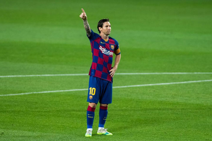 Lionel Messi is still there, even if Corona changes football next time