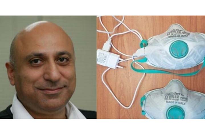 Israel Professor's Self-Cleaning Mask Claims To Kill Coronavirus, rtvonline