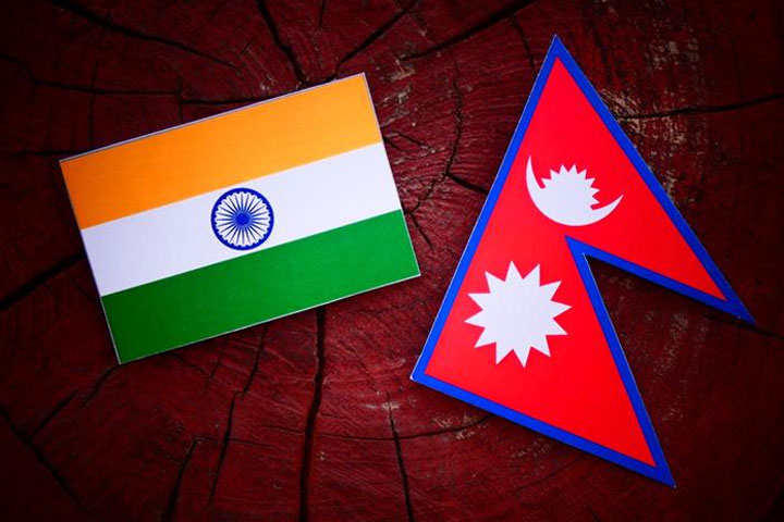 Nepal claimed three regions of India as its own.
