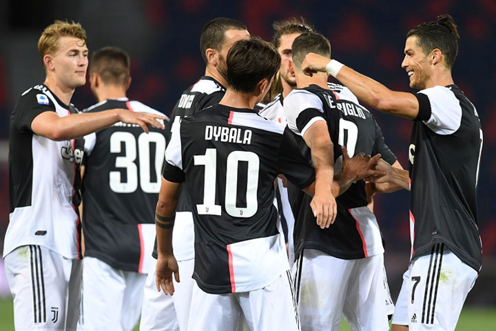 Juventus won the Serie A match on the field
