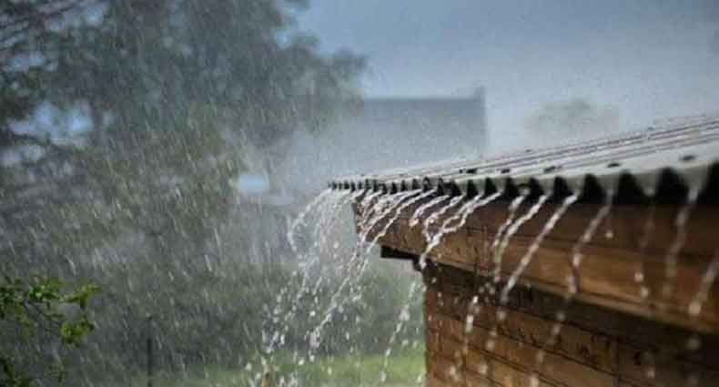 Today there is storm and rain in half of the country