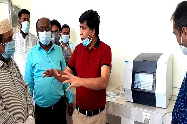 The MP took the responsibility of spending the money for the sample test in Sirajganj