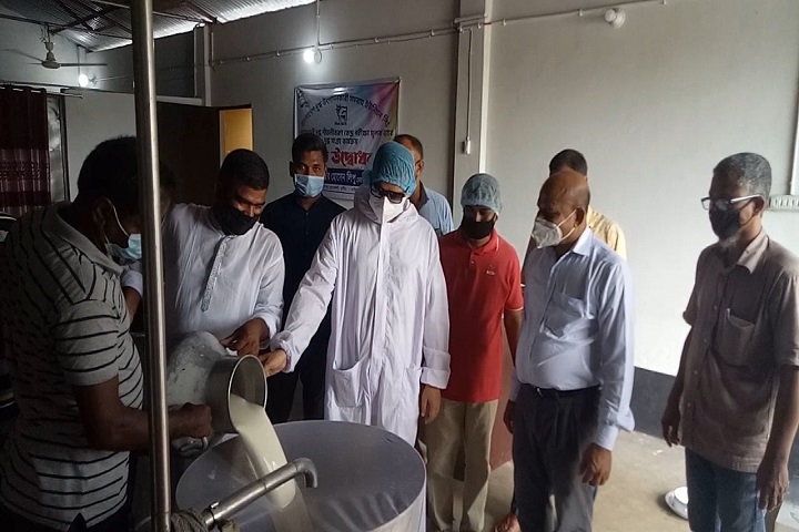 Inauguration of Milkvita Milk Cooling Center Kumarkhali
