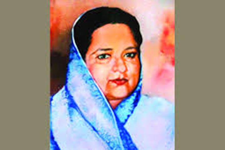 today is the 90th birth anniversary of Fazilatunnesa Mujib