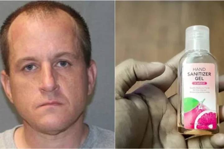 us man broke into a bank only to steal some hand sanitiser
