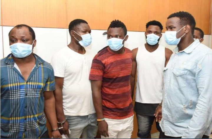 Army officer Sage cheated, 15 Nigerians arrested