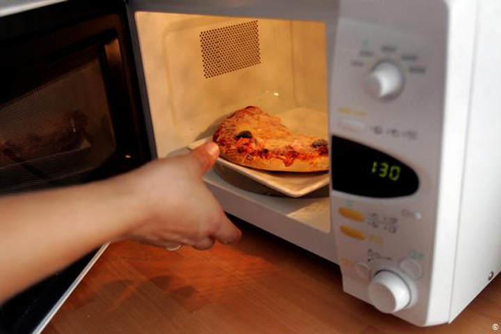 Do you know how much damage is done to the food in the microwave?