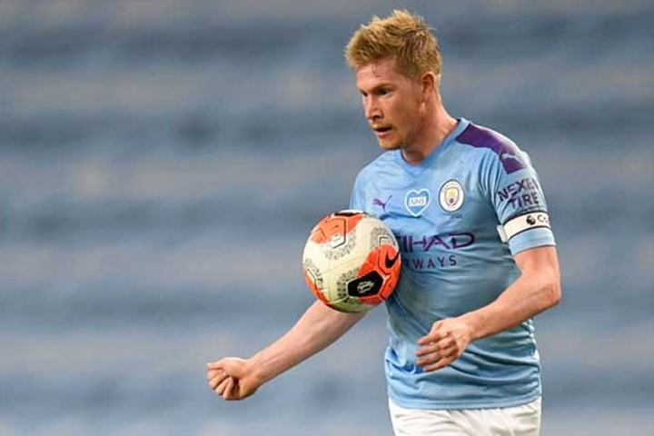 Kevin de Bruyne, England's Footballer of the Year