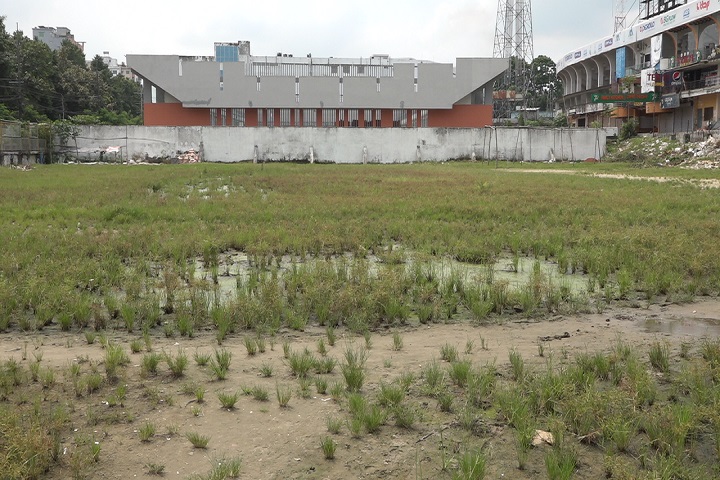 The Outer Stadium in Chittagong is dilapidated