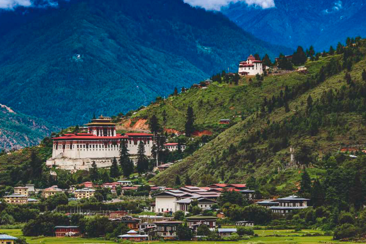 China, Bhutan,