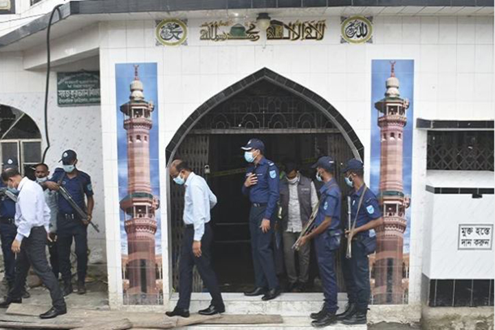 Explosion at the mosque: The signs seized by the CID