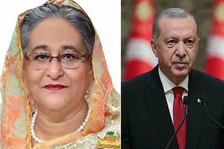 The Prime Minister invited Erdogan and his family to Bangladesh