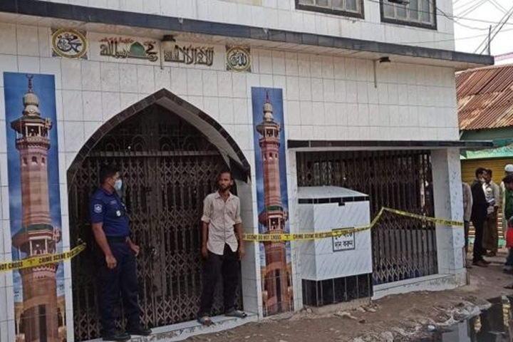 Explosion in the mosque due to gas leakage, investigation report of the fire service