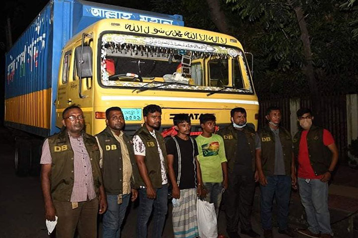 Arrested in Jatrabari with 50,000 pieces of yaba in a covered van