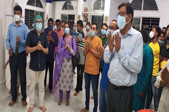 Prayers at the temple, for Bahauddin Nasim's recovery, rtv news