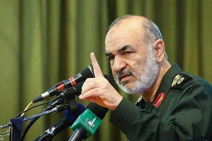 Major General Hussein Salami, the head of Iran's Islamic Revolutionary Guard Corps