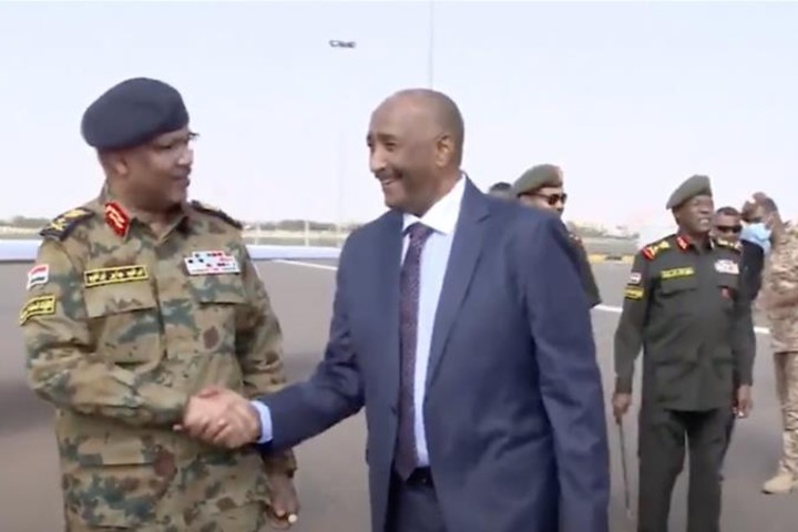 Sudan leaders in UAE for talks with Emirati, US officials
