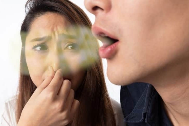Bad breath (symbolic image)