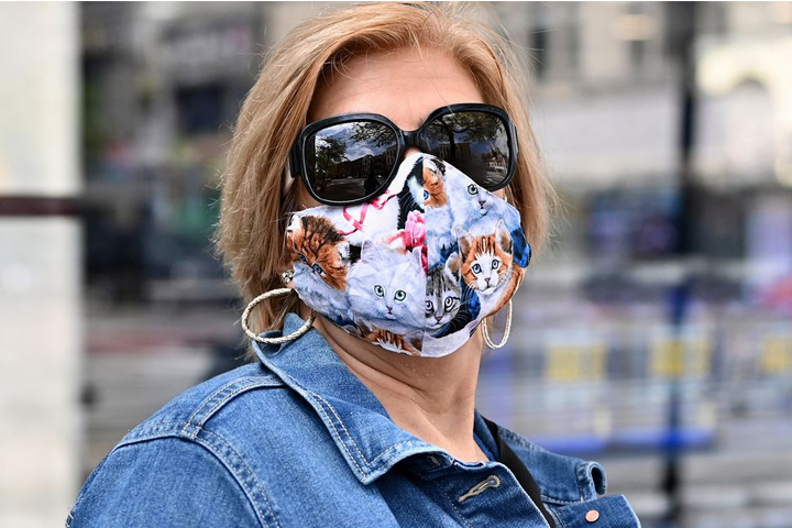 Fashionable' masks