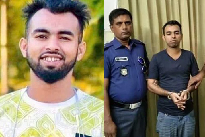 Accused Saifur Rahman before and after shaving