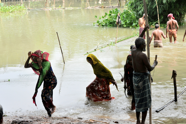 Flood situation among locals