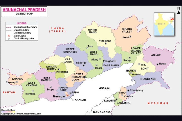 we recognise arunachal pradesh as indian territory says US