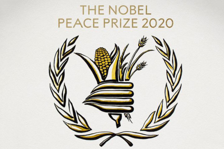Nobel Peace Prize 2020 awarded to the World Food Programme
