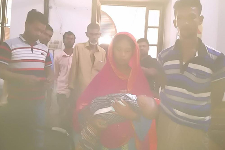 Adopted the newborn due to scarcity, called 999 and returned
