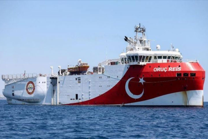 Turkey's Oruc Reis seismic vessel sets sail for E.Med