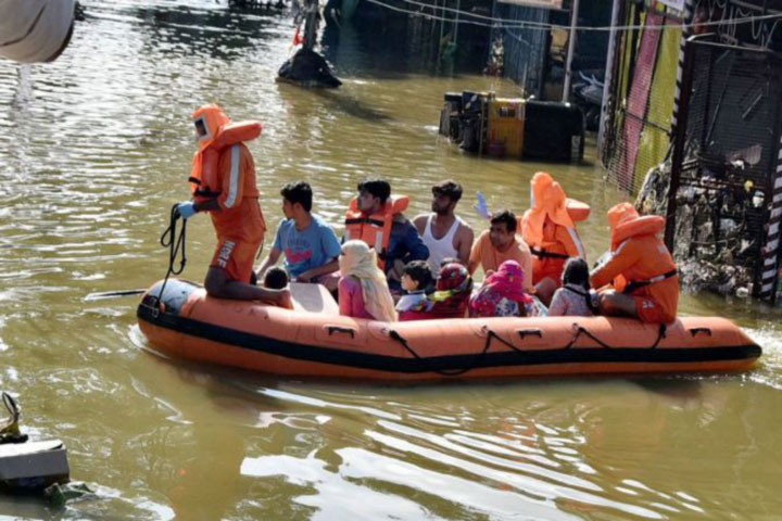 Torrential rains in Telangana leave 50 dead