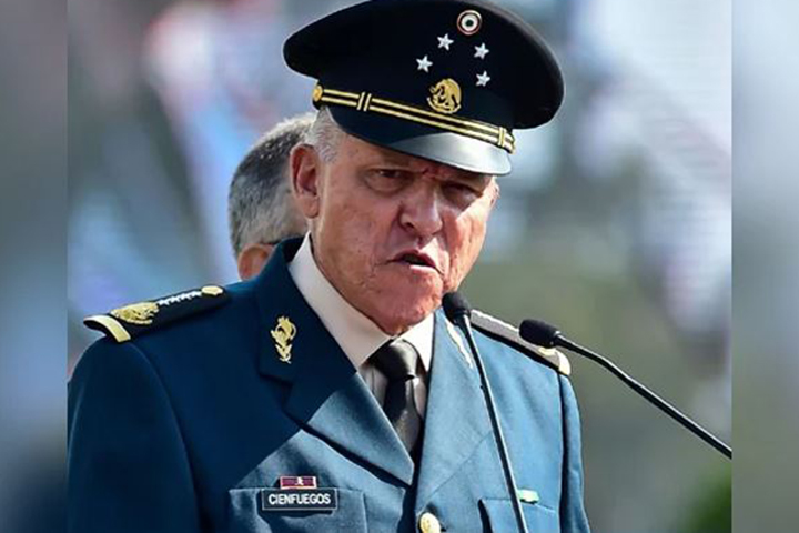 Mexican defense minister, detained in US