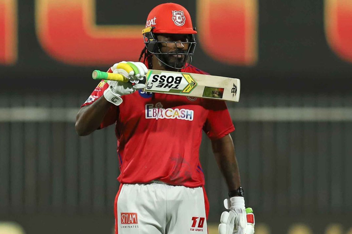 Gayle has nothing to say about 'pressure'!