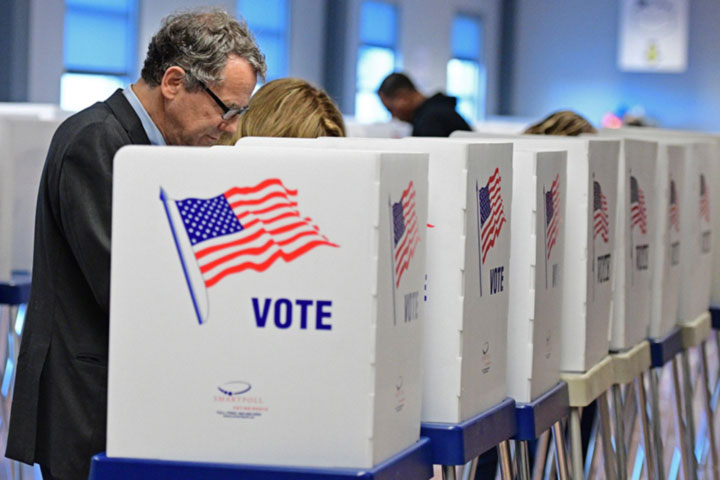 More than 22 million voters cast ballots in US election