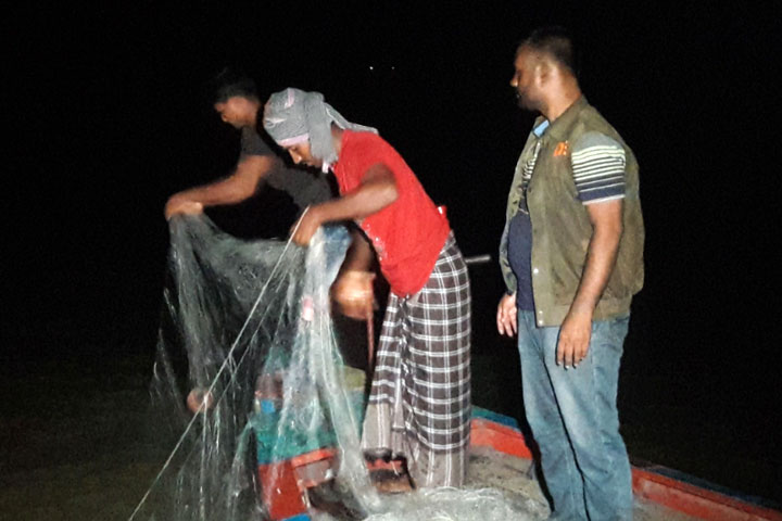 Hilsa was caught in violation of the ban